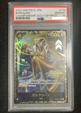 PSA 10 Borsalino OP02-114 SR Championship 2023 Top Prize ONE PIECE Card Japanese