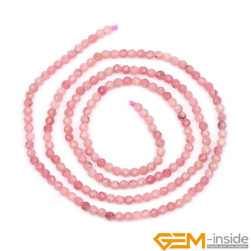 Natural Grade AAA Assorted Stones Faceted Round Beads For Jewelry Making 15" - Picture 343 of 439