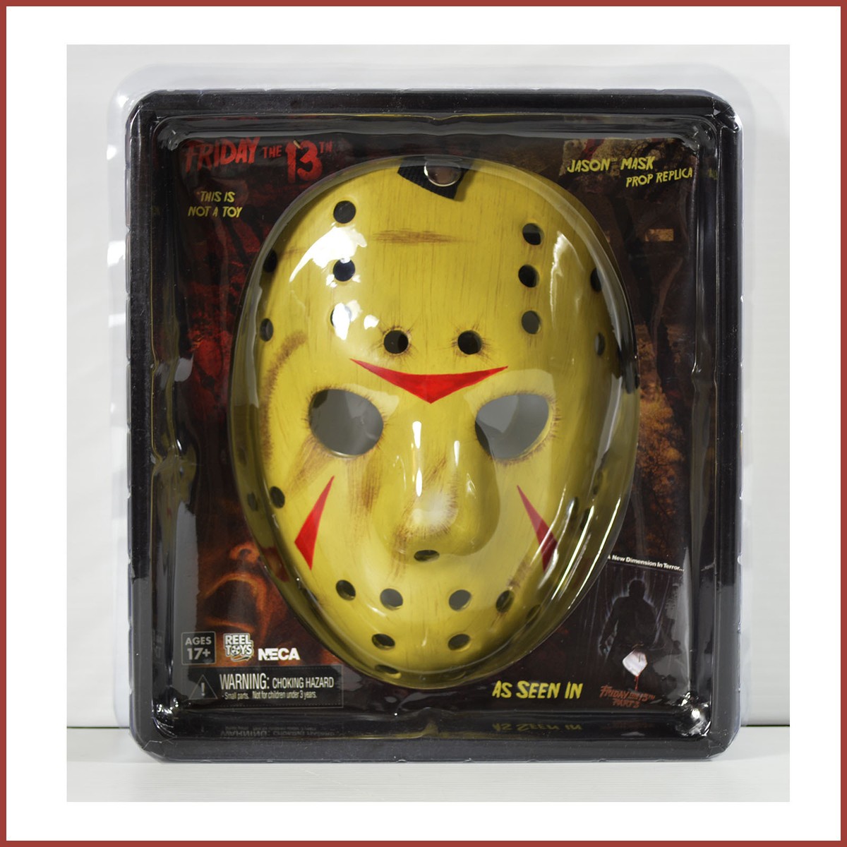 NECA Jason Mask Friday the 13th ジェイソン NECA Friday the 13th – Prop Replica – Part 4 Jason Mask