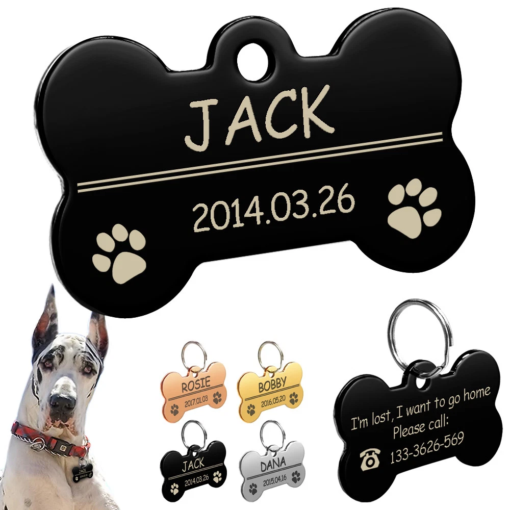 Dog name tags pets at home 2025