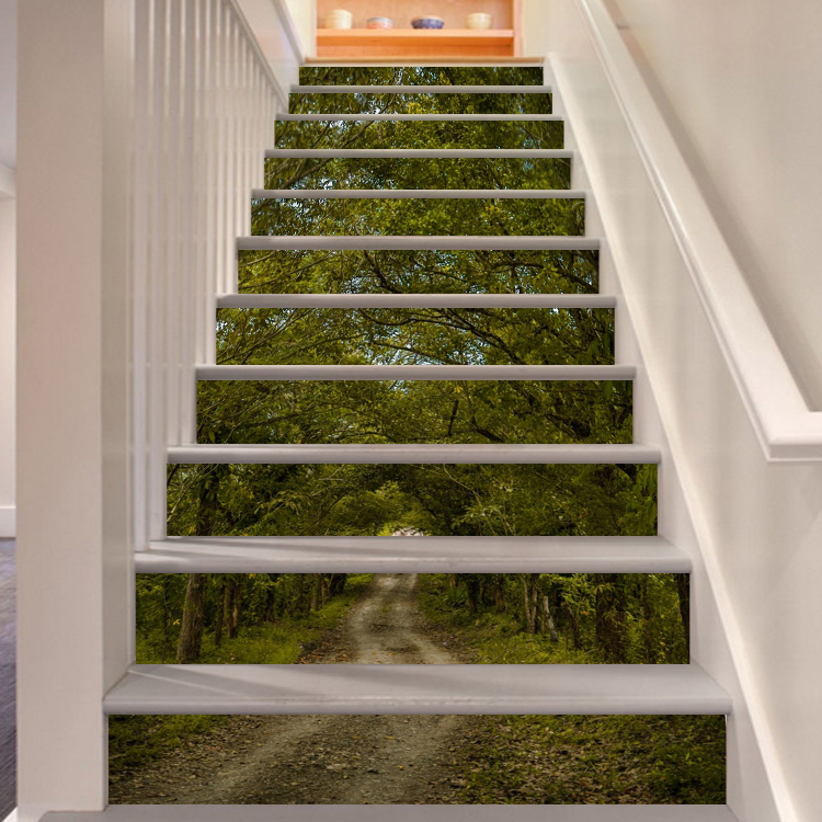 3D Wald Straße 8263 Stair Risers Dekoration Fototapete Vinyl Aufkleber Tapete DE 3D Wald Straße 8263 Stair Risers Dekoration Fototapete Vinyl Aufkleber Tapete DE
