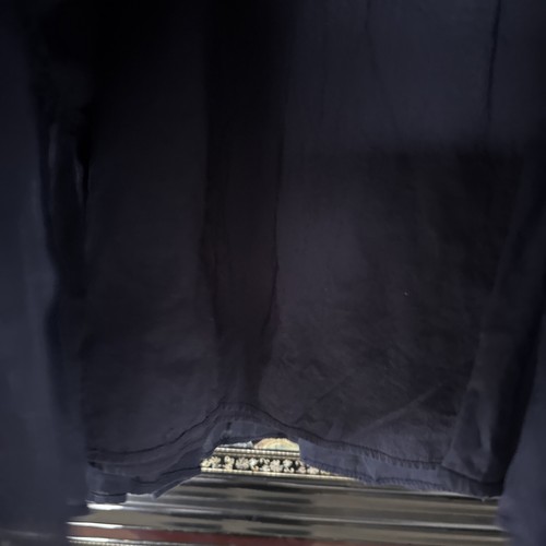 Women’s Size 6 Navy Blue Ralph Lauren Cotton Tiered Skirt 1/22 - Picture 4 of 5