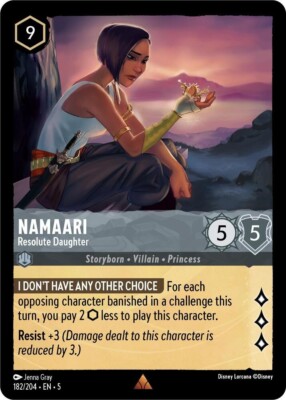 Namaari - Resolute Daughter 182/204 | Regular | Shimmering Skies NM