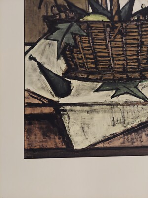 BERNARD BUFFET 1957 HAND COLORED LITHOGRAPH | eBay
