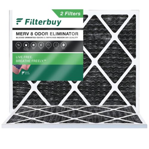Filterbuy Allergen Odor Eliminator 16x20x1 MERV 8 Pleated AC Furnace Air Filter - Picture 9 of 12