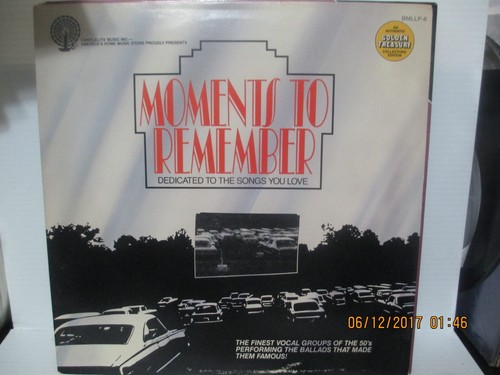 Moments to Remember Dedicated to the Songs you Love LP record VG+/VG+ - Picture 1 of 3