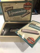 M I B Hinkler Learn Harmonica Kit In Original Box W/ Instructions Manual Nice