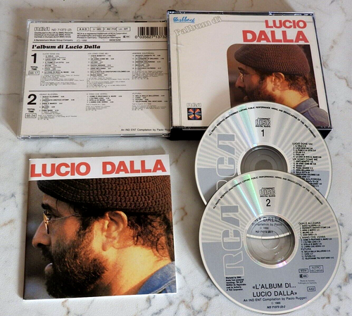 L'ALBUM DI LUCIO DALLA 2CD 1988 FATBOX RCA PRIMA STAMPA MADE IN AUSTRIA - Foto 4 di 6