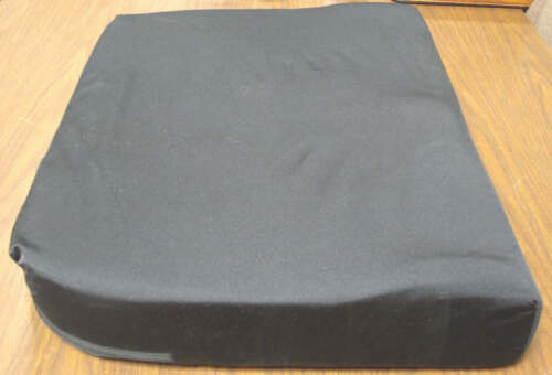 InvaCare Ulti-Mate J2+ 24" W x 18" Deep 4" Thick Seat Cushion Black Tritex Covr - Picture 3 of 12