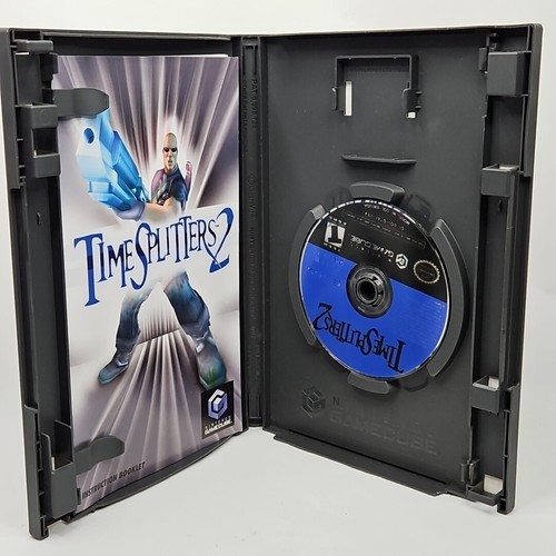 TimeSplitters 2 (Nintendo GameCube, 2002) Player's Choice Complete  - Picture 2 of 4