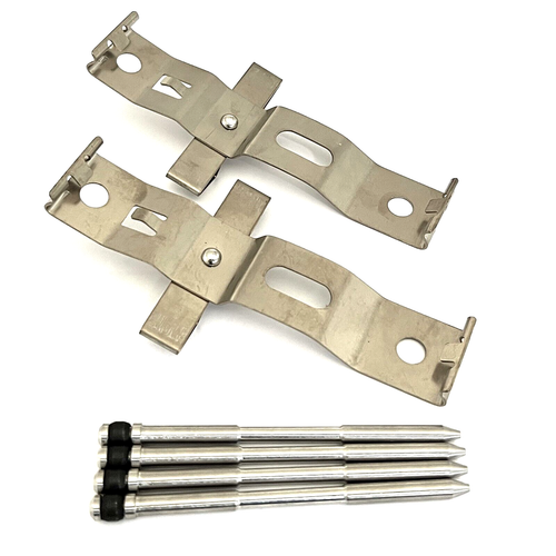 Dodge Hellcat Jeep SRT Hellcat Brake Pad Hardware Fitting Kit Pin Front - Picture 1 of 3