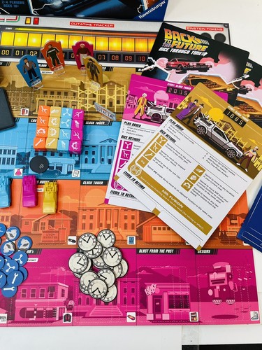 Ravensburger Back to the Future: Dice Through Time Board Game Complete - Picture 4 of 8