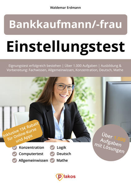 Thumbnail - Einstellungstest Bankkaufmann / Bankkauffrau | Waldemar Erdmann | 2021