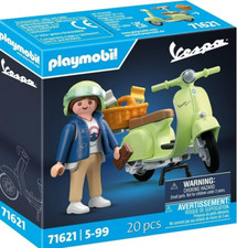 Playmobil 1969 Vespa 150 Sprint Veloce, Hellgrün 71621 Neu & OVP Roller