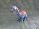Blue Plastic Brontosaurus Dinosaur Jointed T-Rex Figure