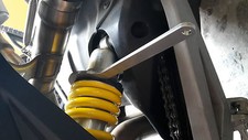 DUCATI-Monster 1100S Öhlins Hakenschlüssel 2 Stück Federbein einstellen Edelst 
