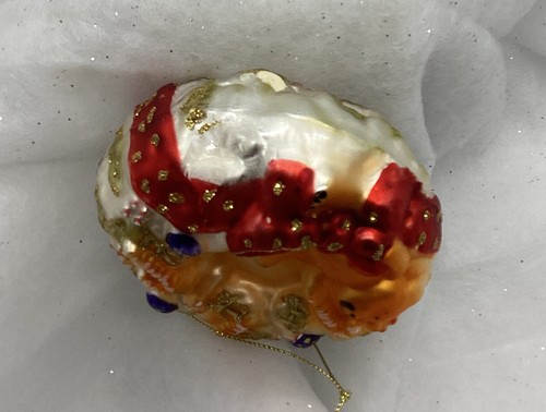 Holiday Ornaments~4.5" Bear Wreath Ornament~Baby Holly~Pre-owned - Picture 6 of 6