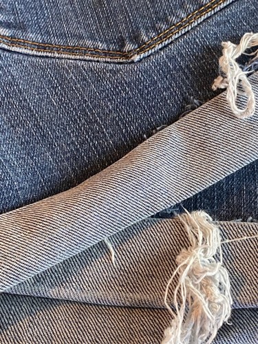 21 Pantalones Cortos Denim Corte Mujer 31 Dobladillo Deshilachado Lavado Medio Cremallera Bolsillos Mosca - Imagen 12 de 12