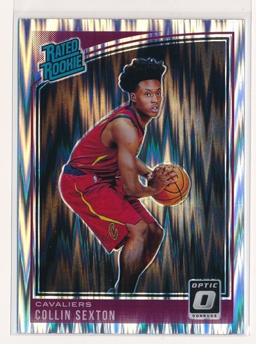 2018-2019 Donruss Optic Shock Holo Prizm Collin Sexton Rated Rookie #180 RC
