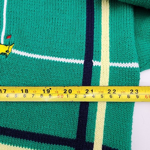 Vintage 90er Slazenger Augusta National The Masters Golf Pullover XL Mehrfarbig Herren - Bild 9 von 10