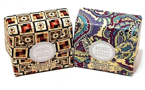 Greenwich Bay Trading Company 2 sample soap bars Zinnia Aloe Butter Soap for Men - Picture 5 of 7