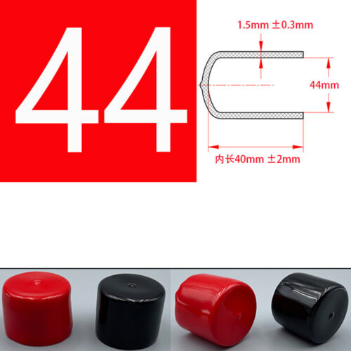 PVC Vinyl Gummi Endkappe Gewinde Abdeckung Schutzkappen Verstopfen Φ1.3mm-Φ114mm - Bild 76 von 122