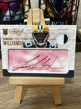 2017 Donruss Certified Cuts Rookie Cuts Red #234 Jamaal Williams RC 11/99