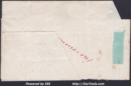 FRANCE N°19 SUR BANDE AVEC CACHET A DATE DU 21/11/1865 SIGNÉ CALVES - Picture 2 of 2