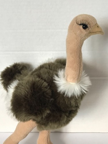 Ola The Ostrich - 13 Inch Realistic Stuffed Animal Plush - by Tiger Tale Viahart - Picture 4 of 12