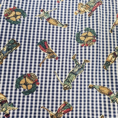 Vintage Tommy Hilfiger Shirt Mens Large All Over Golf Print Button Up Taiwan - Picture 4 of 10