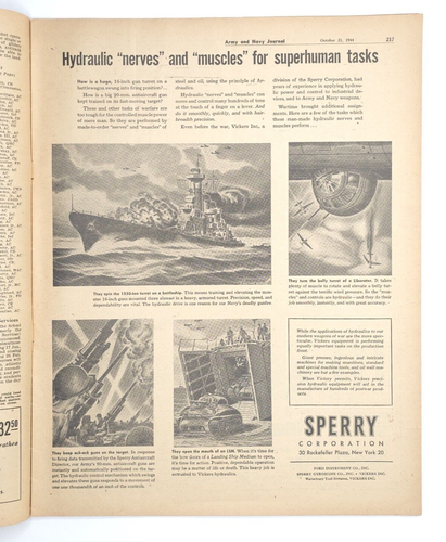 1944 WWII Army & Navy Journal News Gazette Land Sea Air Airborne Causality List - Picture 5 of 15