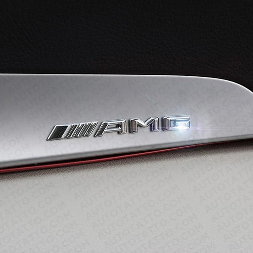 Car New Style AMG Interior Multimedia Decal Sticker Badge Decoration Emblem Logo - Picture 2 of 5