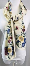 ALBERT NIPON For Collection XIIX Ltd. Vinta 100 Silk Scarf Japan 64  X 17