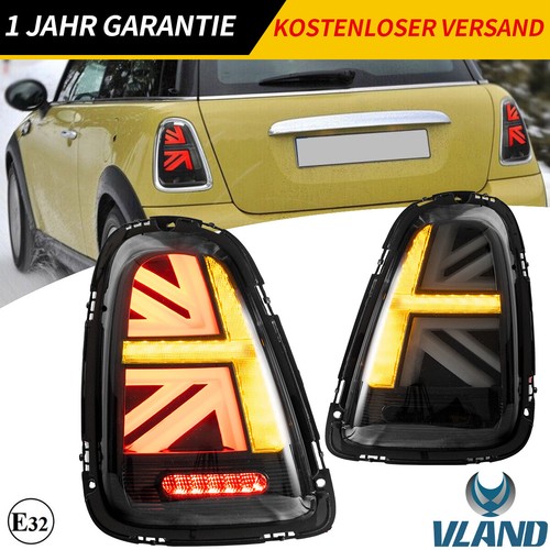 VLAND Rücklichter E-Prüfzeichen E32 Für Mini Cooper R56 R57 R58 R59 2007-2013 - Bild 1 von 11