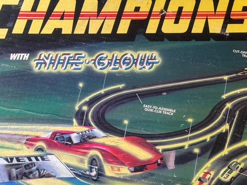 Tyco Magnum 440-X2 Championship Slot Car Racing Nite Glow & (2) INDY Cars | USED - Picture 7 of 18