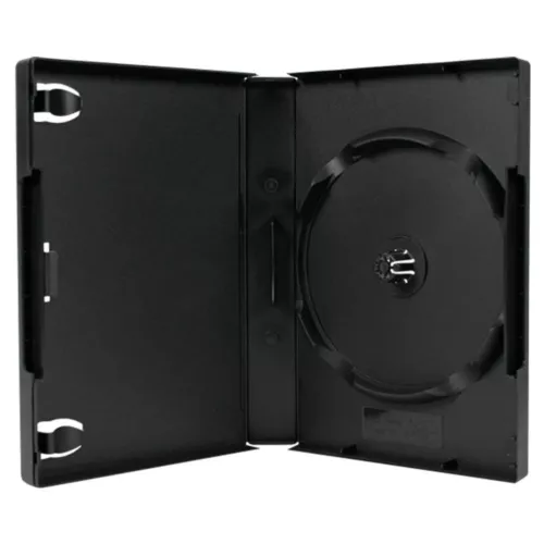Lot de 6 boîtiers rangement DVD empilés (6 DVD / CD empilés par boitier) Amaray