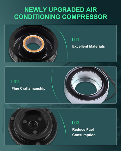 CO 29006C AC Compressor Clutch Compatible for M-Ini C-Ooper S All Engine - Picture 4 of 12