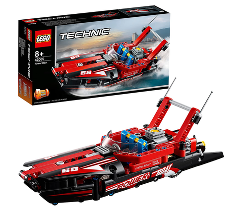 LEGO Technic Power Boat 42089 Building Toy 174 Pieces Retired Edition - Picture 8 of 9