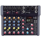Citronic CMA-8 Compact Mixer with DSP FX and BT/USB Mixing Desk Reverb Delay