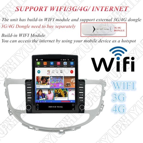 9.7'' Vertical Android 12 Car Stereo Radio GPS 1G+16GB For Hyundai Genesis 11-14 - Zdjęcie 9 z 23