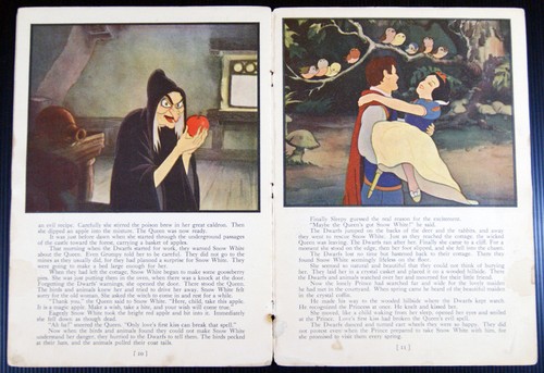 libro illustrato SNOW WHITE AND THE SEVEN DWARFS Whitman 1938 ed.autorizzata - Imagen 4 de 5