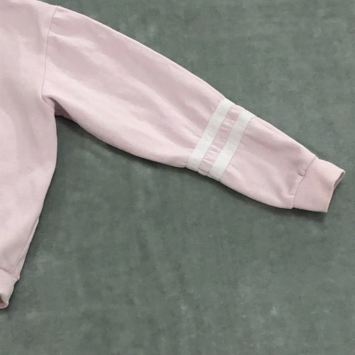 FILA Girls Hoodie Size 10 Pink Embroidered Logo Long Sleeve Stripes Fleece EUC - Picture 5 of 14