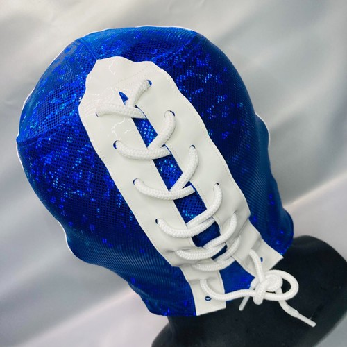 Huracan Ramirez Wrestling Lucha Libre Costume Mask Mascara Luchador blue - Picture 6 of 6