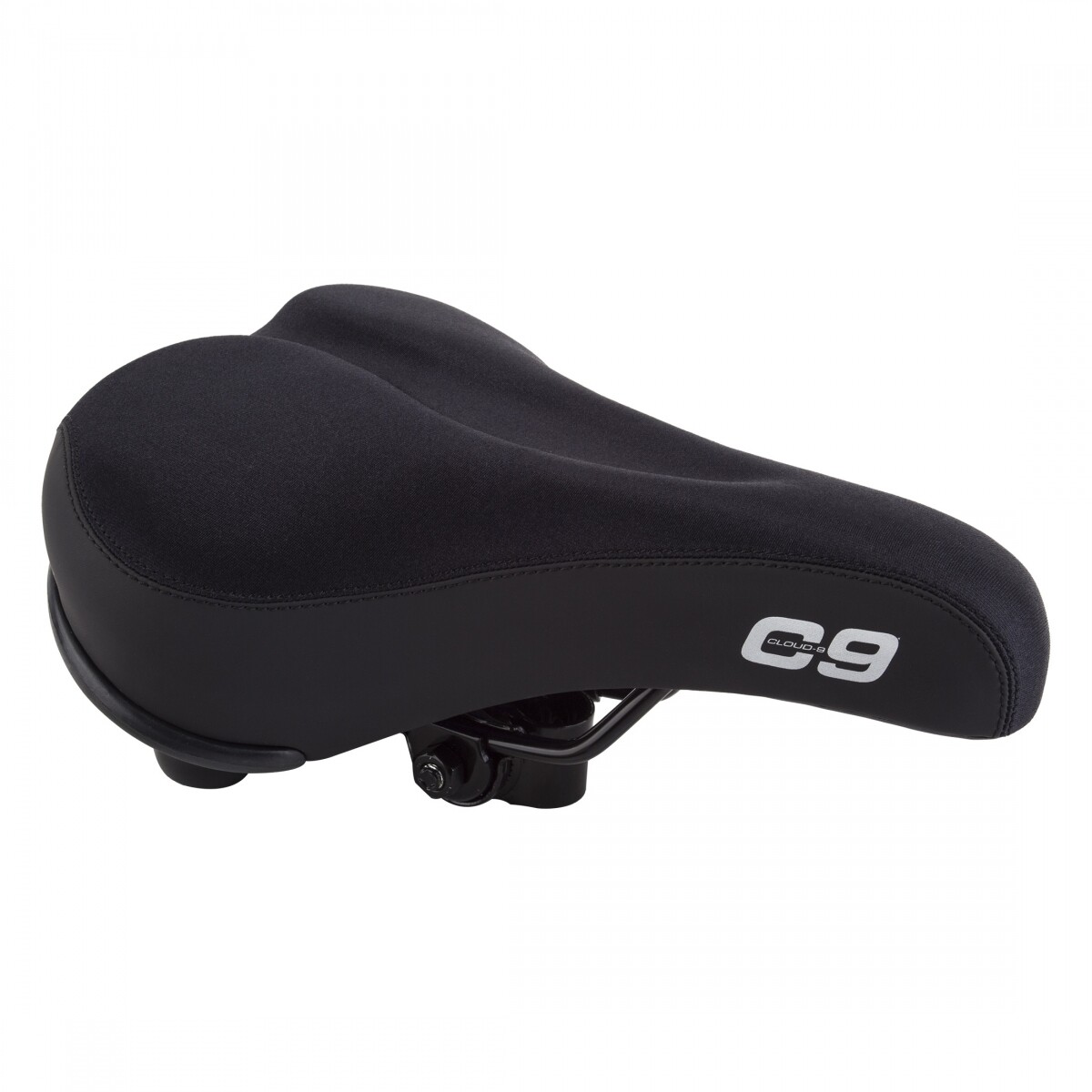 Cloud-9 Mens Bicycle Comfort Seat Springs, Relief Channel, Multi-Stage Foam