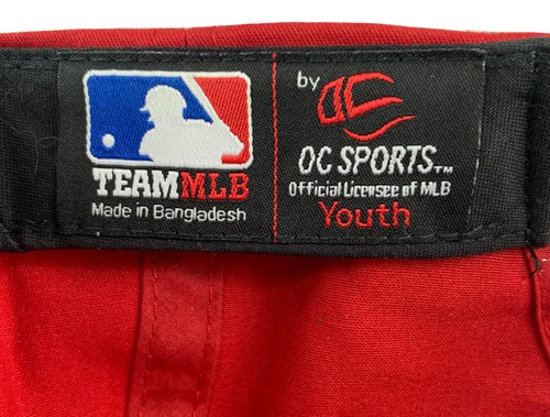 Officially Licensed MLB St. Louis Cardinals Team Logo YOUTH Hat OC Sports - Picture 8 of 8