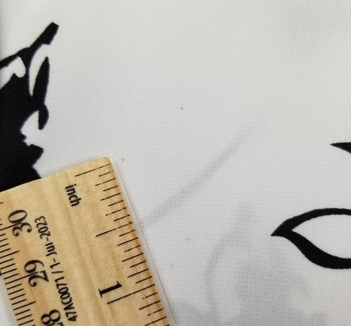 Shein Button Up Shirt Mens Medium M White Black Floral Short Sleeve Sheer Spring - 第 12/13 張圖片
