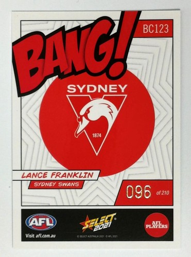 2021 AFL Select Bang Football Card - PICK YOUR OWN - Picture 56 of 62