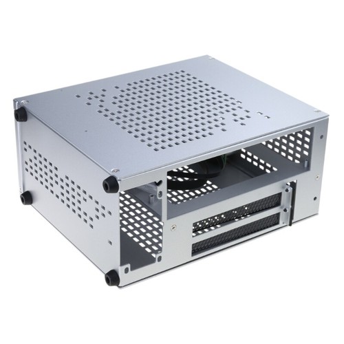 Aluminum HTPC Mini ITX Chassis Game Computer Case Support Graphics Card RTX2070 - Photo 5/11