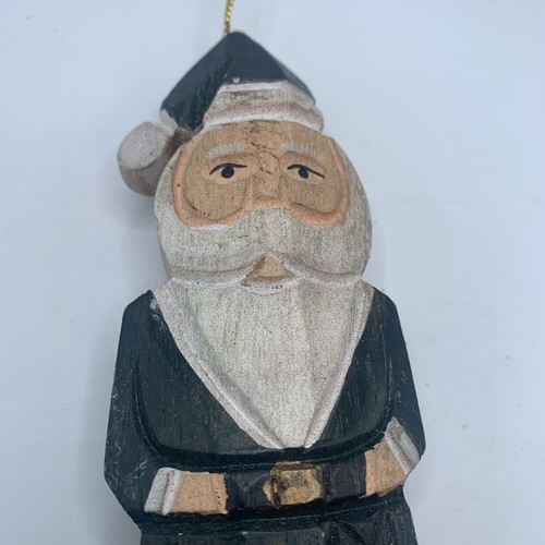 Vintage Weihnachtsschmuck aus Holz geschnitzt Weihnachtsdeko Xmas - Bild 3 von 4