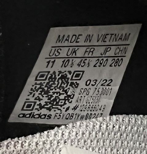 Adidas Impact FLX Herren Fußball Training/Walking dreifach schwarz GZ5050 Größe 11 - Bild 9 von 10